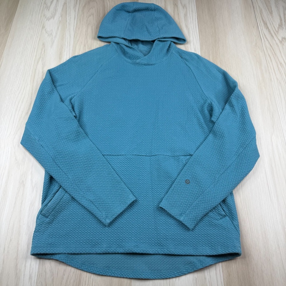 lululemon athletica Teal Quilted Hoodie